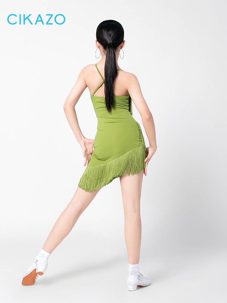 Latin dance service Liu Su Children's Performance Service Professional new practice service Children's performance children's performance summer suspender training 3705