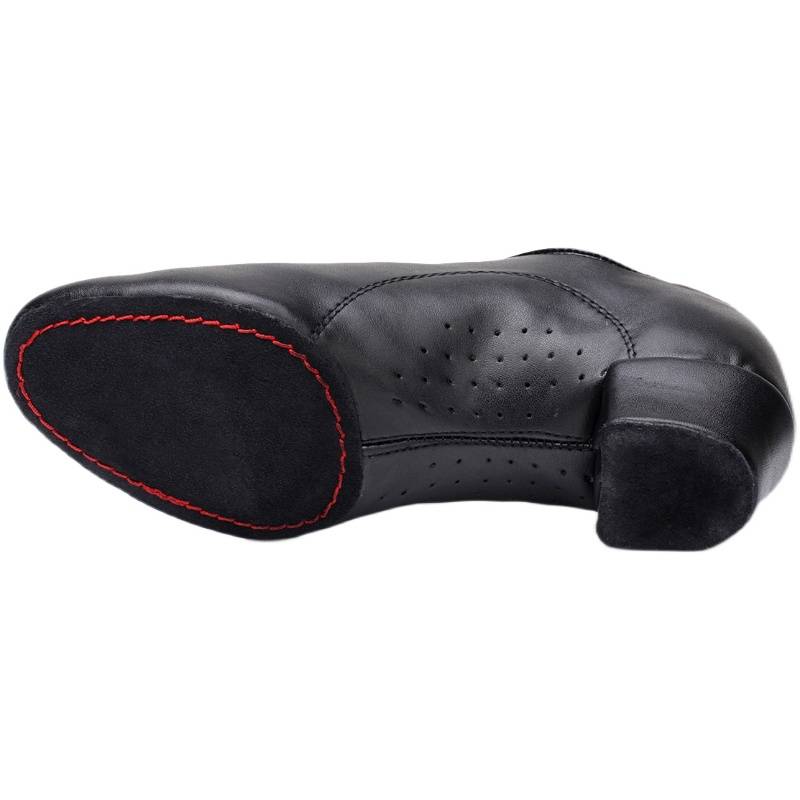 Latin dance shoes boys professional soft -bottomed dance shoes children's new children's flat heel beginner dancing shoes black summer