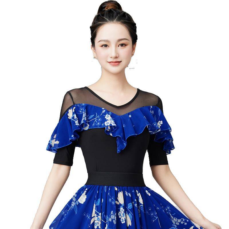 Emperor Latin dance new national standard dance temperament Modern dance female adult jackets, dance performance, practice dancing