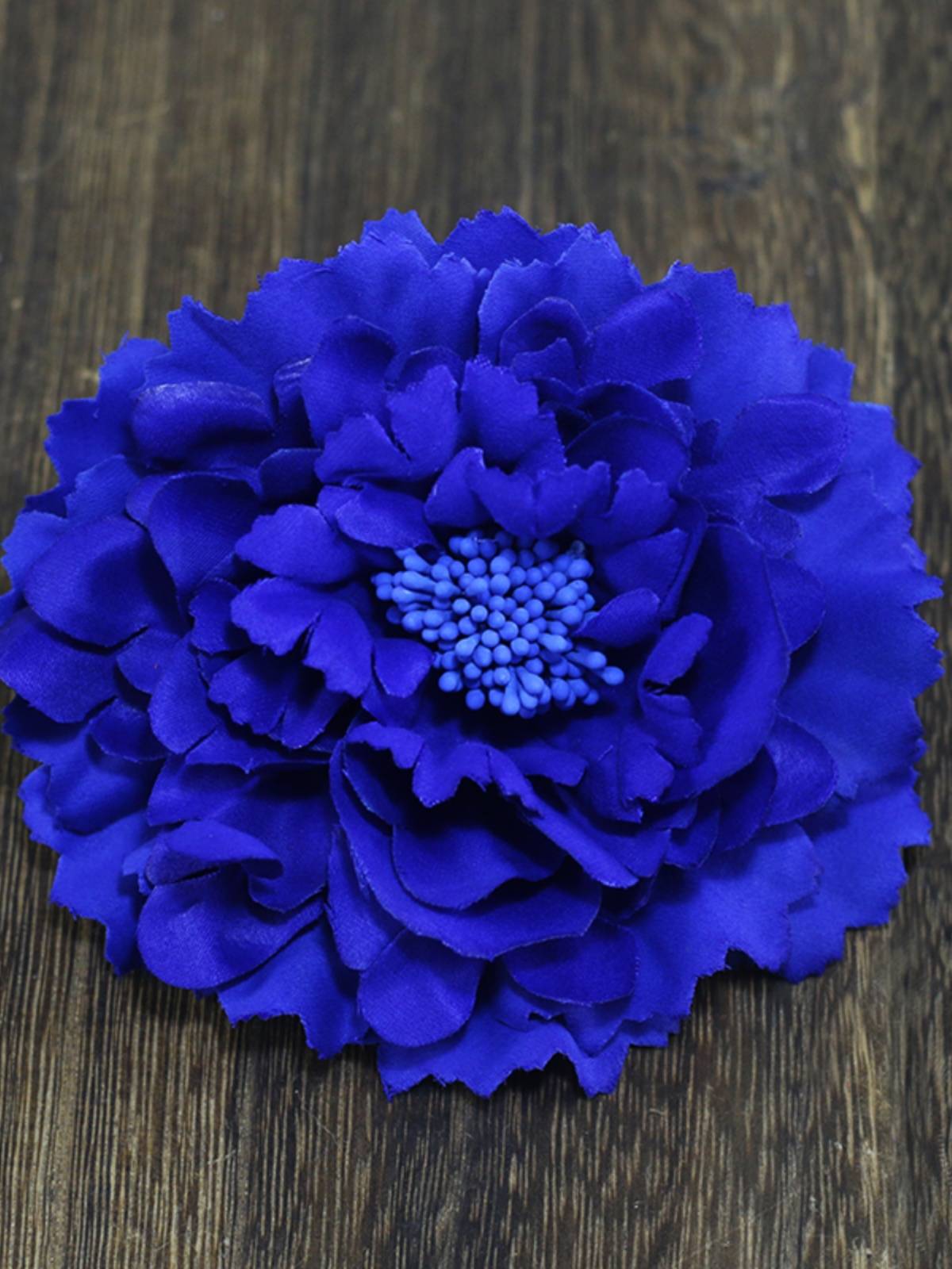 National standard dance accessories Latin white head flower clipped chestnut art test performance red hair jewelry girl