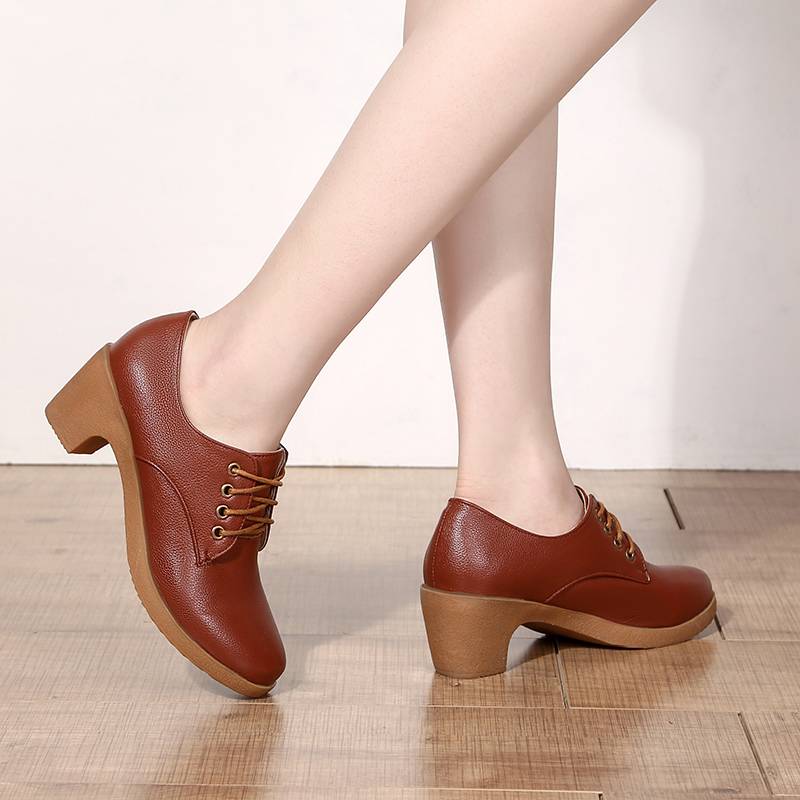 Four Seasons Latin Dance Shoes Female Female Female Soft Bottom Followed by Adult Beef Dancing Shoes Friendship Dance Shoes Outdoor Plaza Dance Shoes