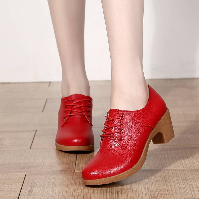 Four Seasons Latin Dance Shoes Female Female Female Soft Bottom Followed by Adult Beef Dancing Shoes Friendship Dance Shoes Outdoor Plaza Dance Shoes