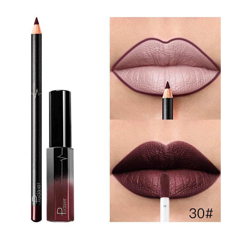 Latin dance professional lipstick country standard dance matte color black pool competition group competition children's performance Latin test