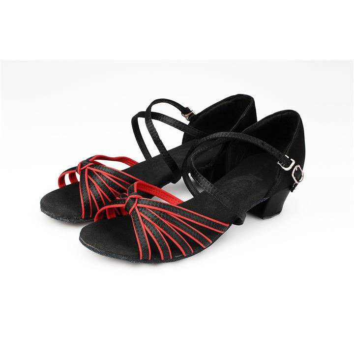 Children's Latin Dance Shoes Dance Shoes Children's Latin Shoes Male and Girls Dance Shoes Latin soft bottom practice shoes summer model
