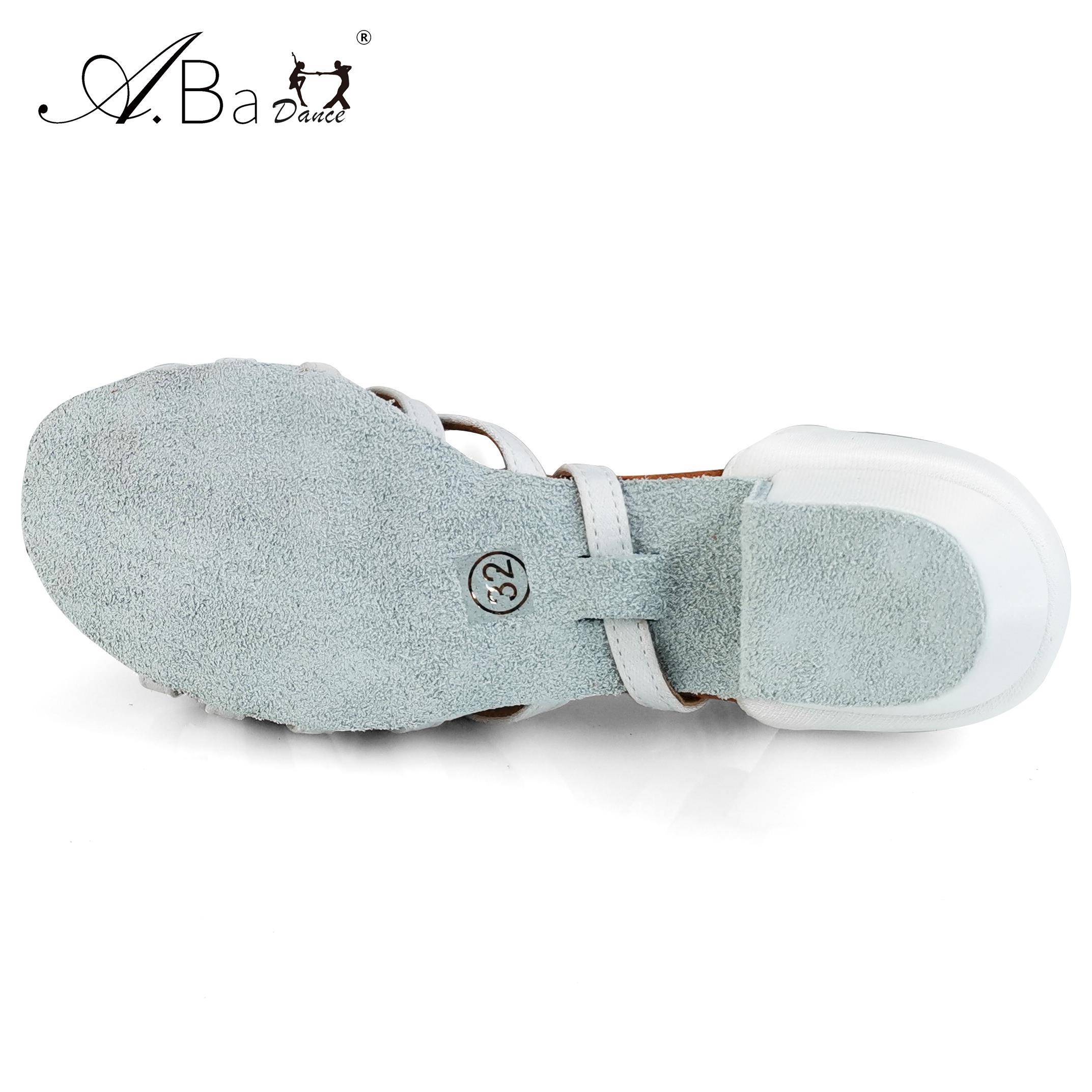 ABA A Bladdin Dance Shoes Children Girls Soft -bottom Dance Shoes Professional Graded Shoes Girls Beginner Practice Shoes