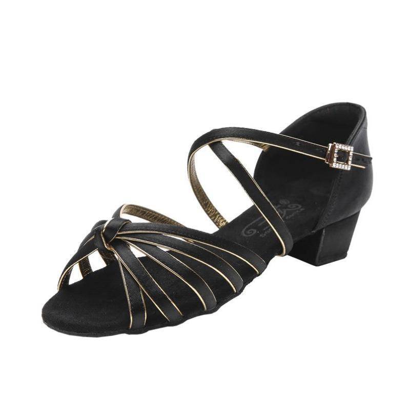 High-and-soft-soft teacher, Latin-shoe-shoe-girl, non-tired foot-shaped beginner