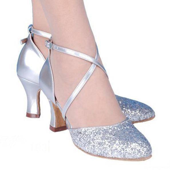 Latin dance shoes female modern dance shoes adult love dance shoes high heel dance shoes square dance shoes soft soles 2024 new