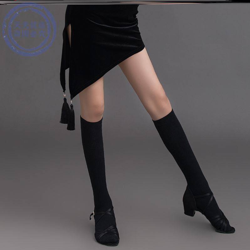 Latin dance socks Spring and summer professional Latin dance socks black children, children's net sockings, pantyhose dance socks