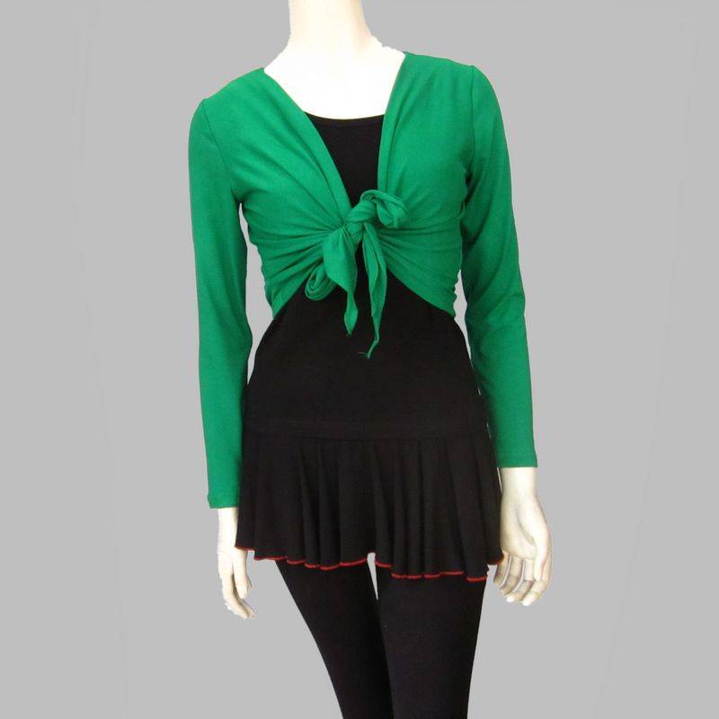 Dance Clothing Plaza Dance Top Latin Dance Nunxing New Two -piece Set, front chest lace top