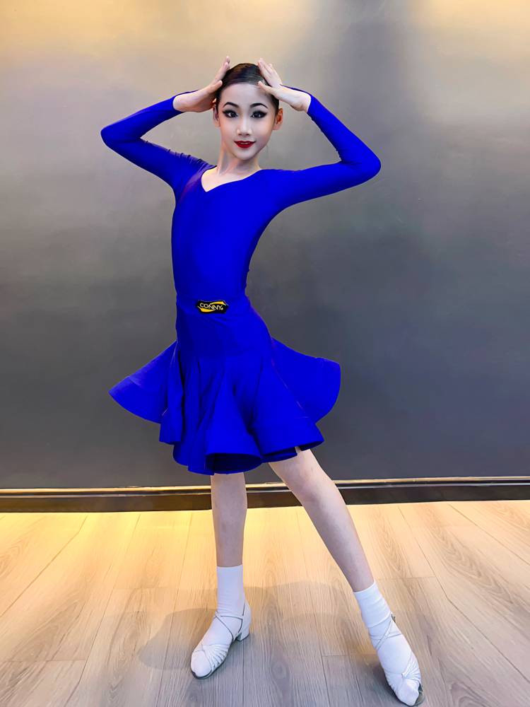 Latin Dance Professional Competition Dance Service New 2024 Regulations for high -end performance service high -end performance service girl girls