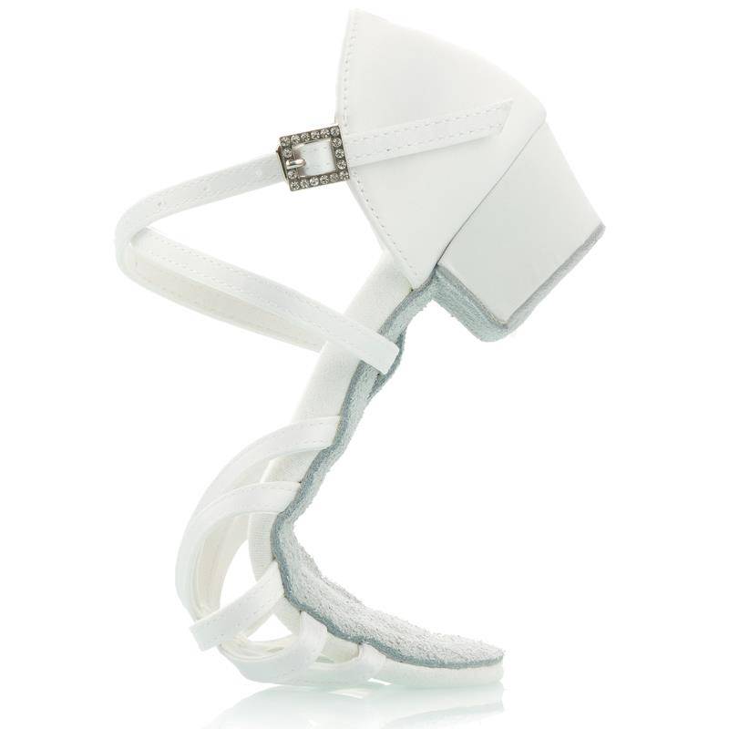 Latin dance shoes girls and children white professional girl soft bottoms in summer children's new dance beginners dance shoes