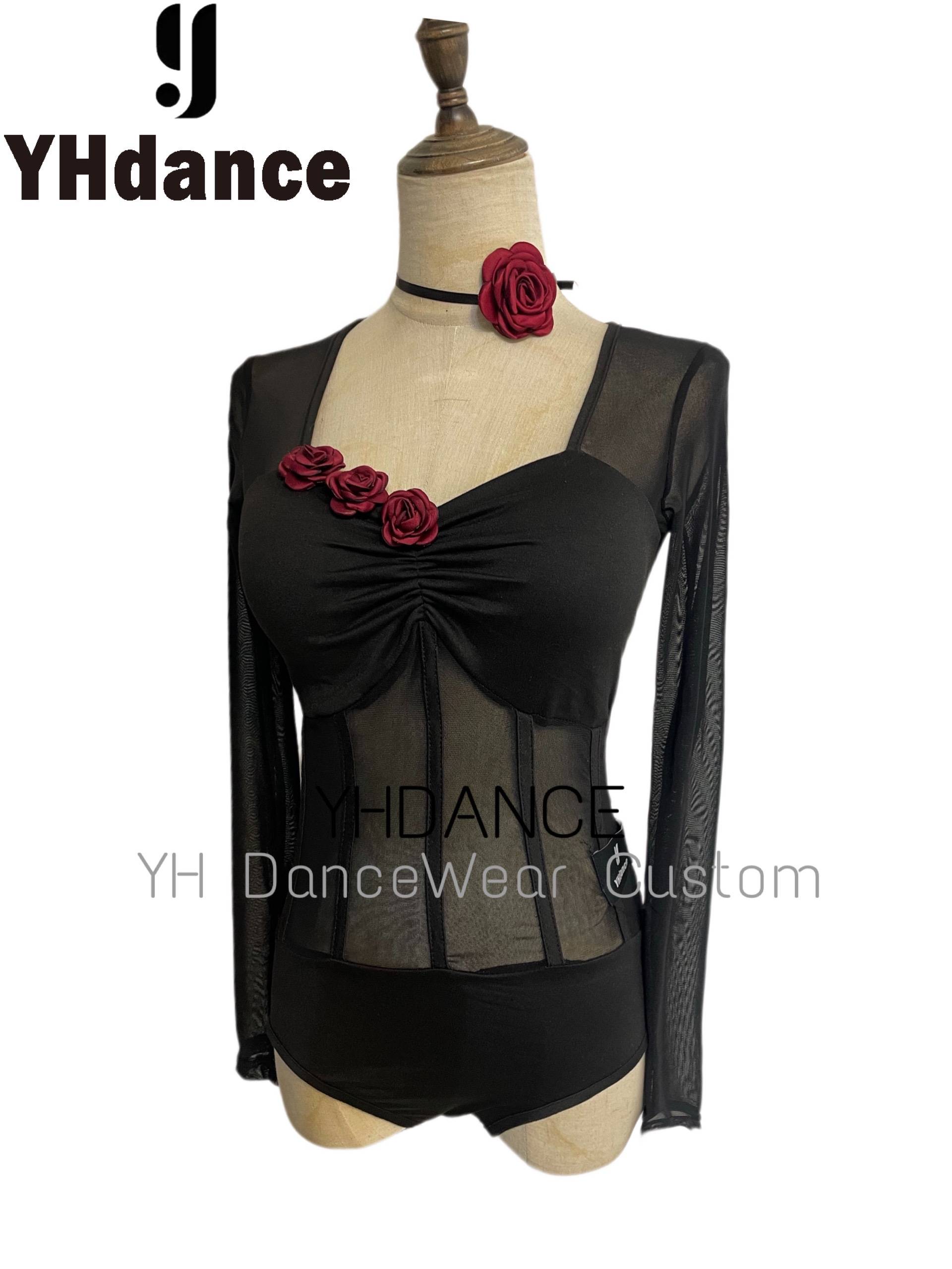 YHDANCE Latin Dance Dang Dian Duoying Female Garma Dance Dance Clothing Clothing Body Cloth C152 C152