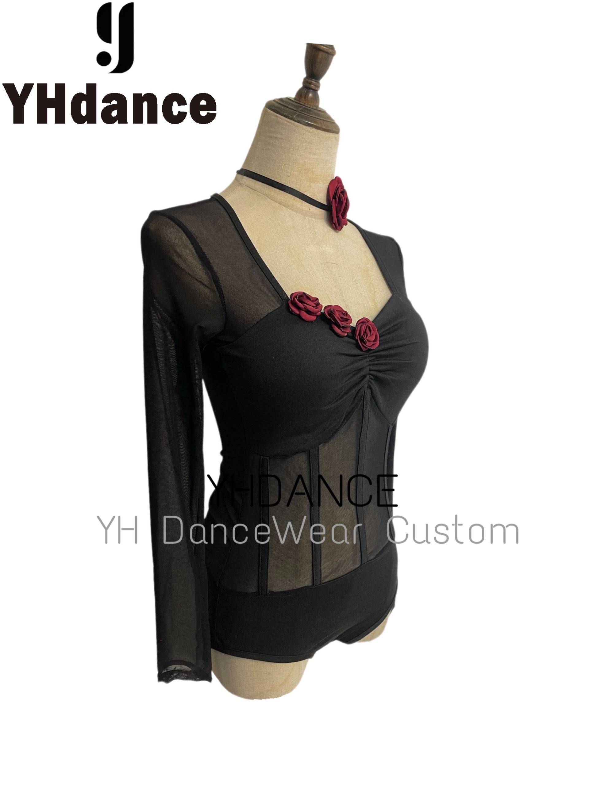 YHDANCE Latin Dance Dang Dian Duoying Female Garma Dance Dance Clothing Clothing Body Cloth C152 C152