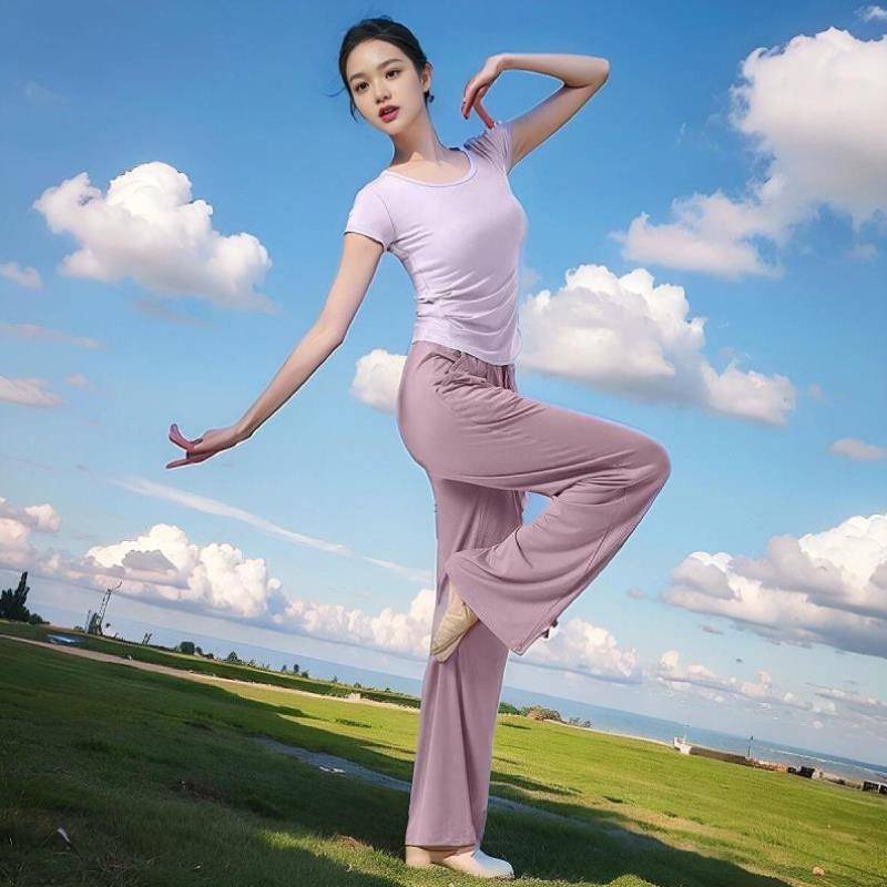 Practicing clothes Shirt Modern Dance Long Sleeve Women Chinese Classical Dance Dance Series Summer Shape New Art Test Dance Dance