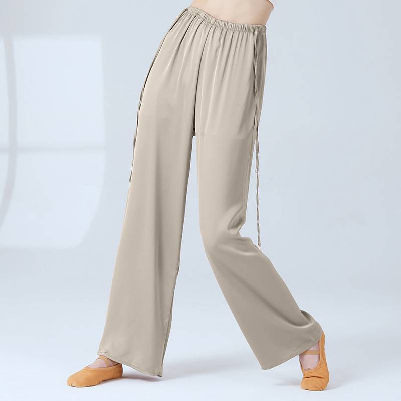 Modern Dance Pants Classical Dance Pants professional training Chinese dance elegant dance birthday straight wide -leg pants