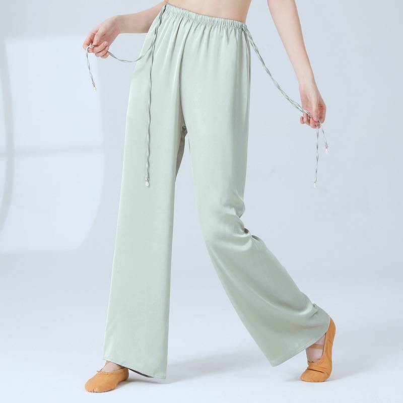 Modern Dance Pants Classical Dance Pants professional training Chinese dance elegant dance birthday straight wide -leg pants