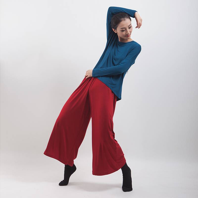 Modern dance wide -leg pants Modal practiced duplica dance pants yoga pants classical performance service graduation summer