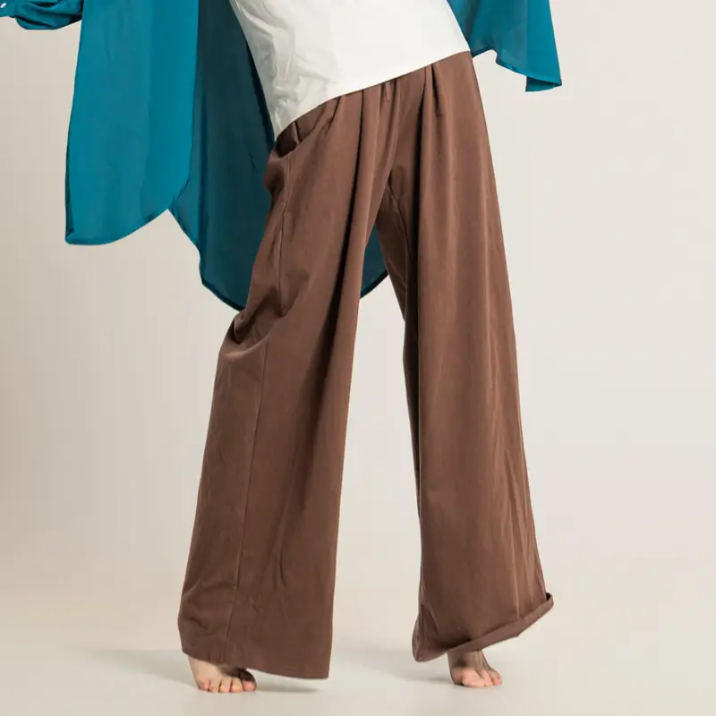 Men and Women's Same Wide Pants Classical Ethnic Pants Dance Dance Dance Series Loose Pants Modern Dance Dance Pants