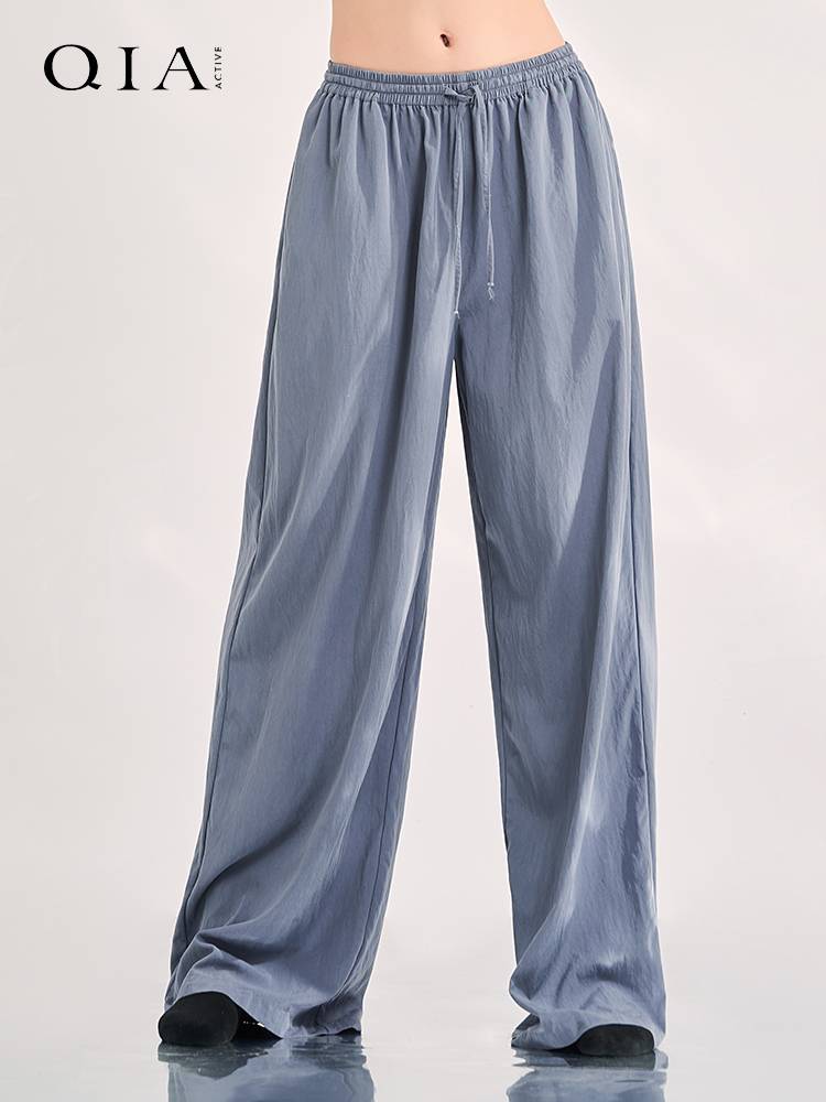 Kia Modern Dance Pants Wide Pants Female 2024 New Loose Dance Student Pants Together Training Clothing