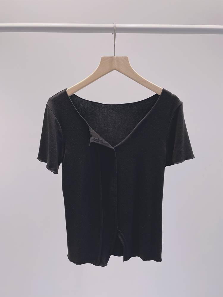 Dance service practice service female short -sleeved classical dance modern dance Chinese dance slim training uniform top sports base training service