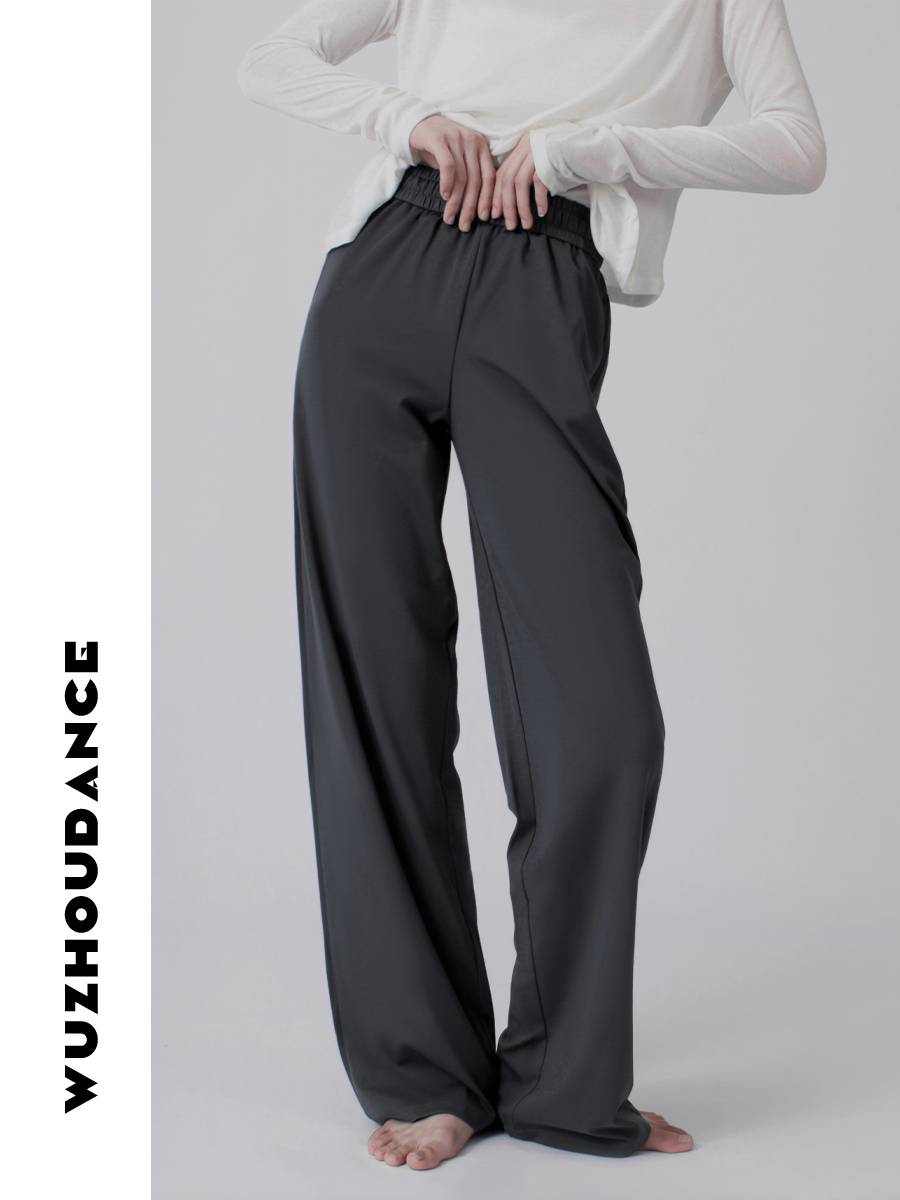 Dancezhou Danz Summer Moder Cotton Volumes Wide -Legs Pants Modern Dance Pants Advanced Dancers Practice Clothing