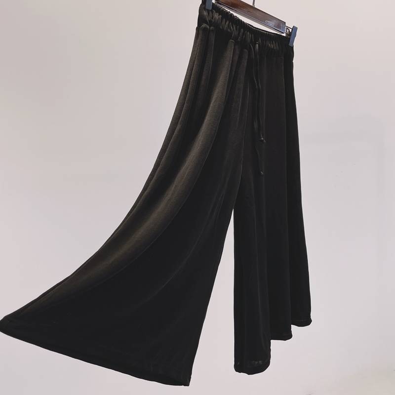 Dance pants with a good spot, good dance pants U loose modern dance wide -leg pants 7 points training pants body base training uniforms