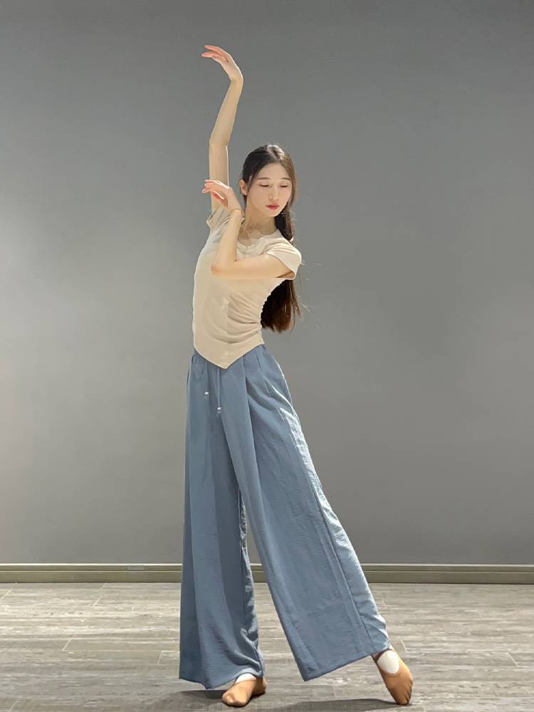 Modern dance top clothes, thin body clothes, dance birthday, often wear adult classical dance exercise exercises