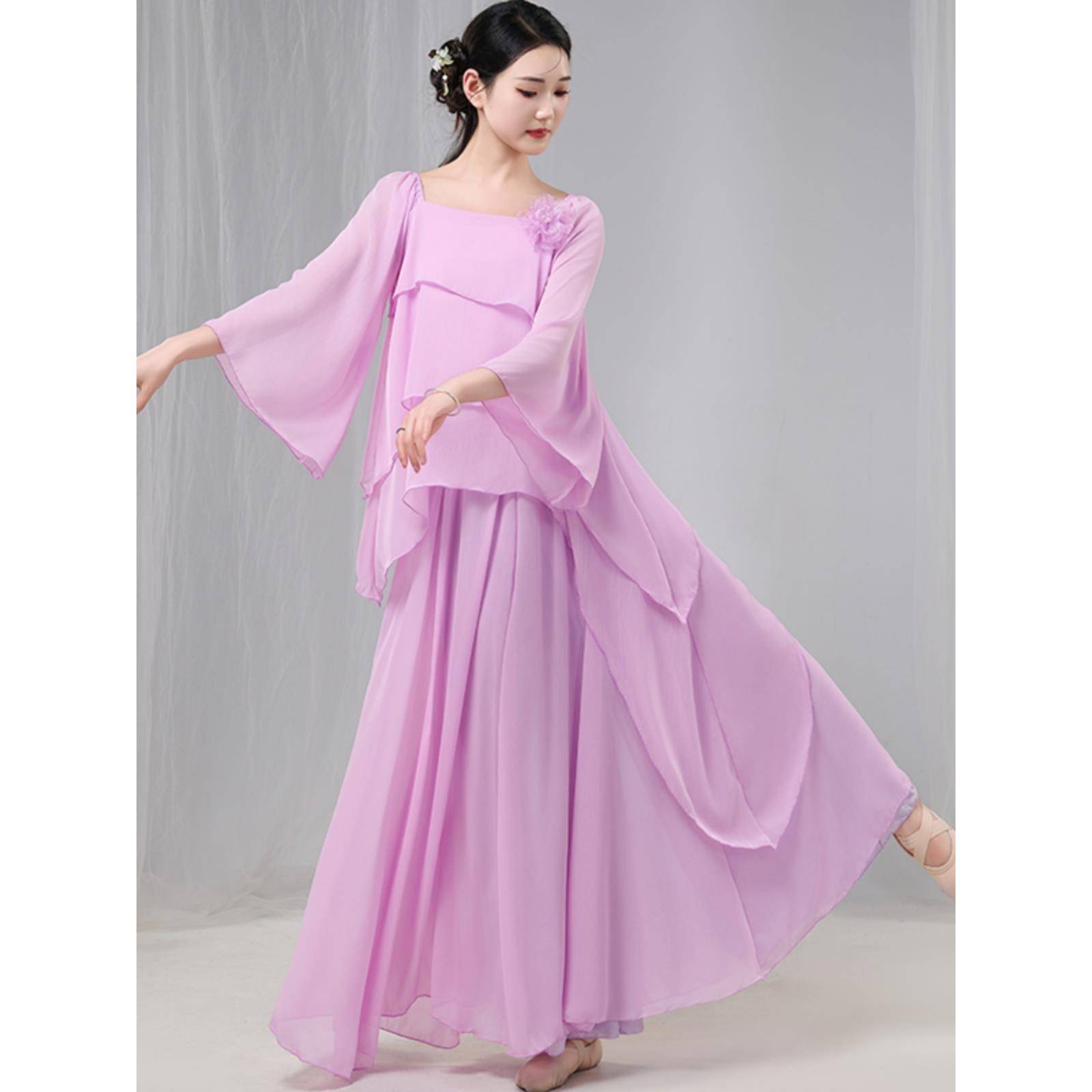 New classical dance performance service female Chinese style practice ginseng clothes Shenyun, elegant modern dance art test visual service