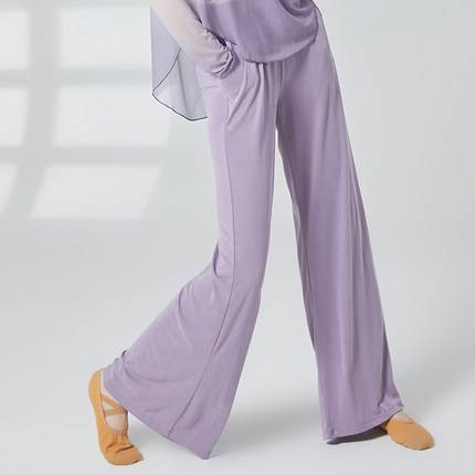 Modern dance wide -leg pants female straight pants loose body training pants spring and summer new classical dance pants pants