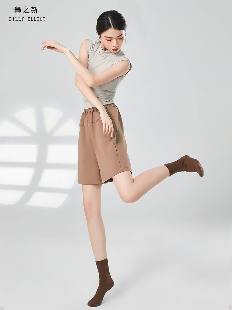 Modern dance pants Classical dance exercise in summer wide -leg pants new pants clothes Chinese dance shorts Chinese dance shorts