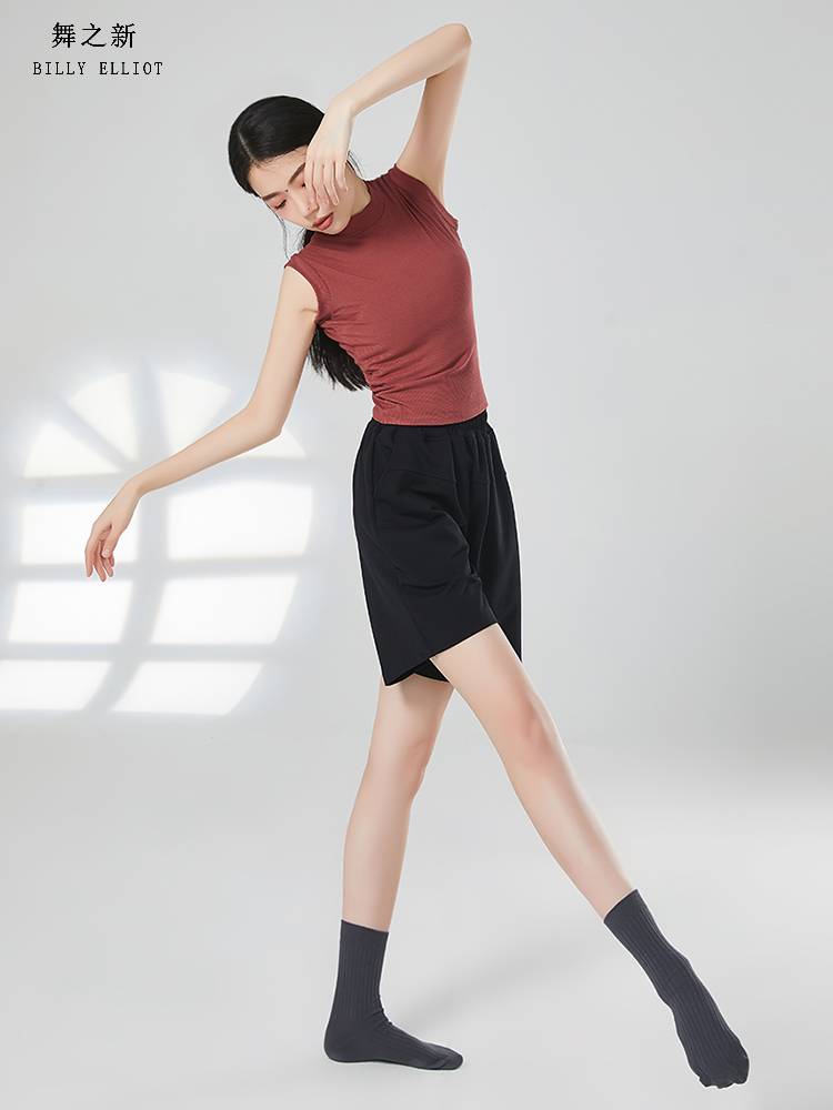 Modern dance pants Classical dance exercise in summer wide -leg pants new pants clothes Chinese dance shorts Chinese dance shorts