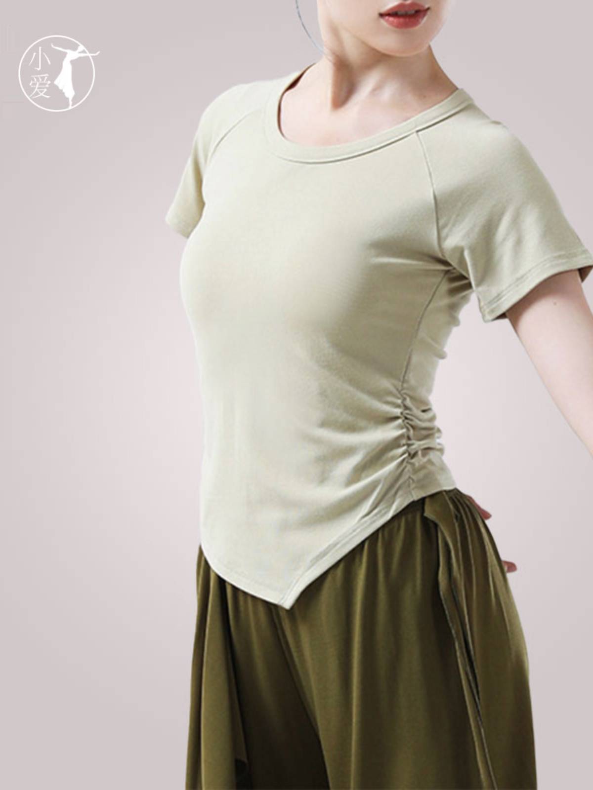 Modern Dance Practice Foundation Jazz Basic Dance Slim Dance Birthday Dance Birthday often wear adult short sleeves