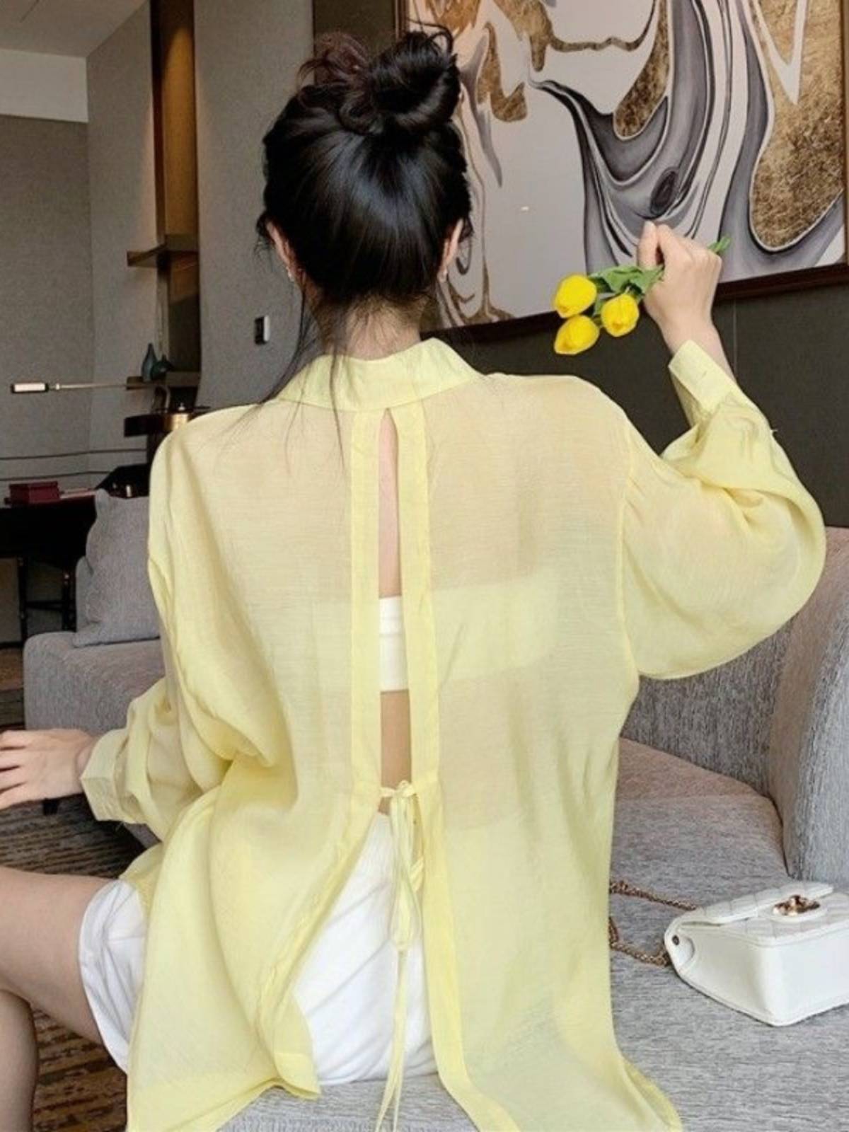 Large -size modern dance female adult shirt classical dance Chinese dance jazz dance exercise body training service performance service performance service