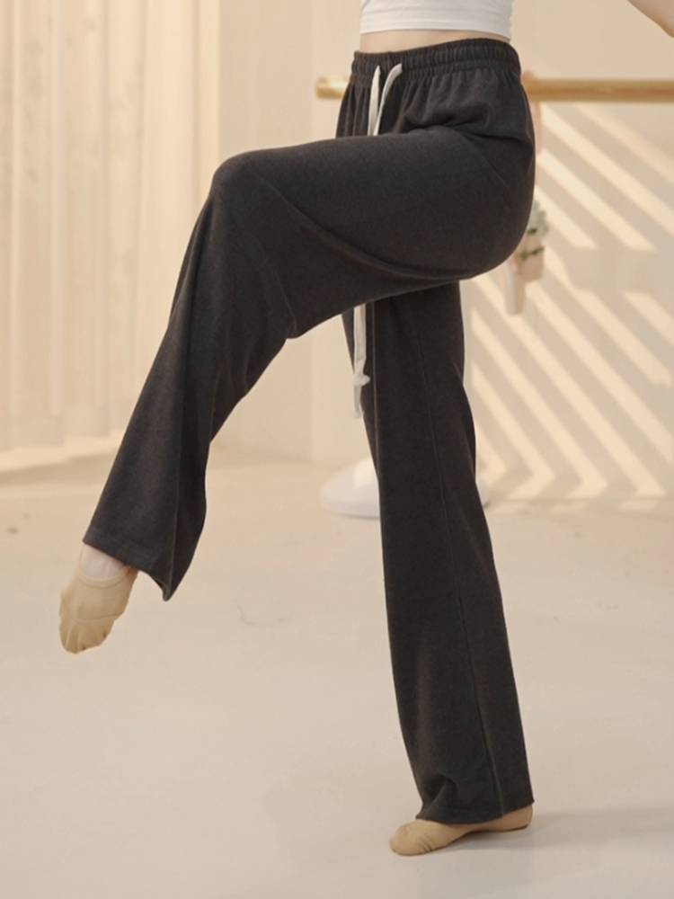 8005 Dance Pants Female New Adult Training Modern Practice Loose Permanent and Wide Legs Chinese Classical Dance