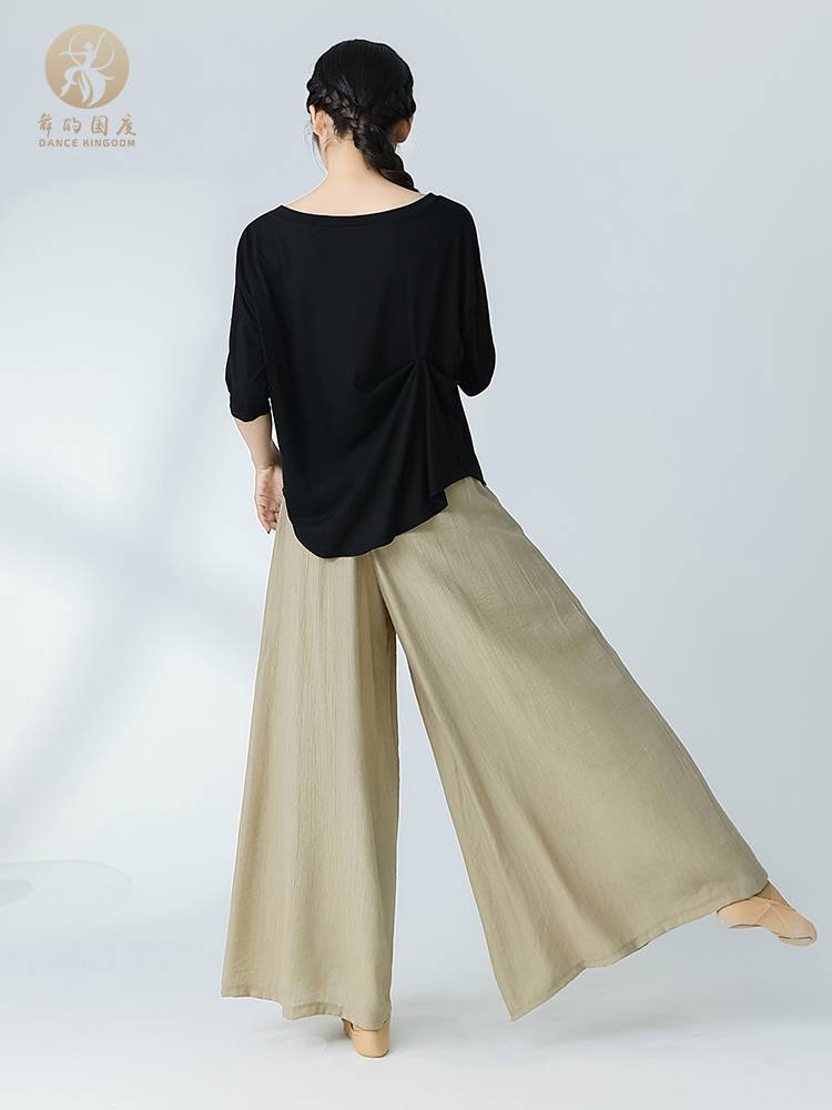 The country of dance 2024 new modern dance service adult shirt women's clothing Chinese style classical dance exercises