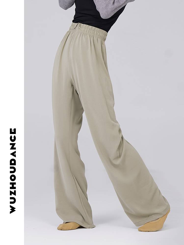 Dancezhou Danz Summer Modern Dance Pants Bing Wide -leg Pants Ballet Dance Pants