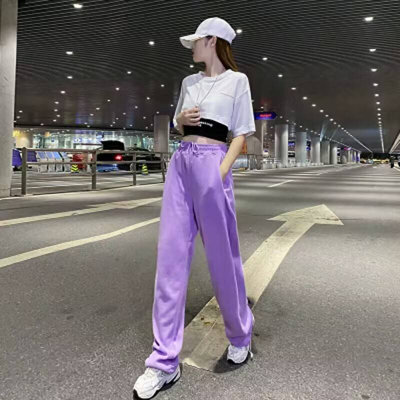 Jazz dance set jazz dance top -top hip -hop hip -hop handsome worker trousers Modern dance performance clothes
