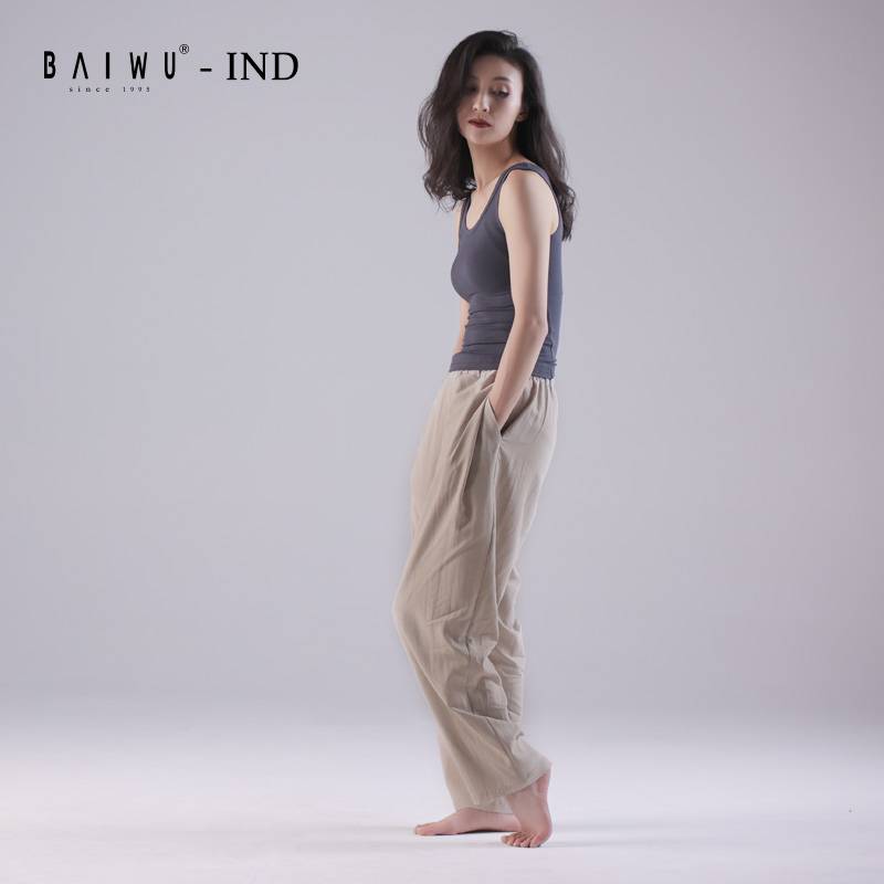 Baiwu Zhao Lei IND series dance trousers men and women loose, comfortable, modern dance pants practice pants 121103003