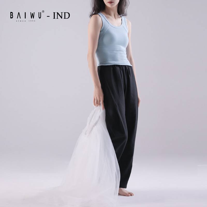 Baiwu Zhao Lei IND series dance trousers men and women loose, comfortable, modern dance pants practice pants 121103003