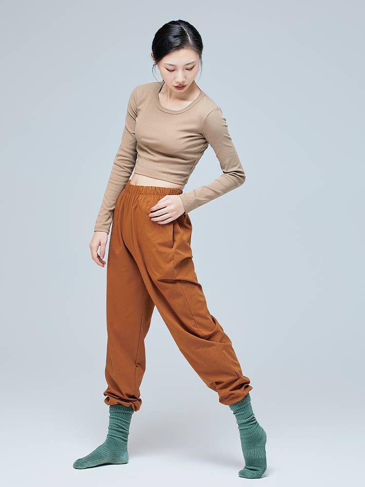C215 Modern Dance Practice Dance Dance Pants Female Sports Dress Classical Dance Chinese Dance Radish Pants Dance Foot Pants
