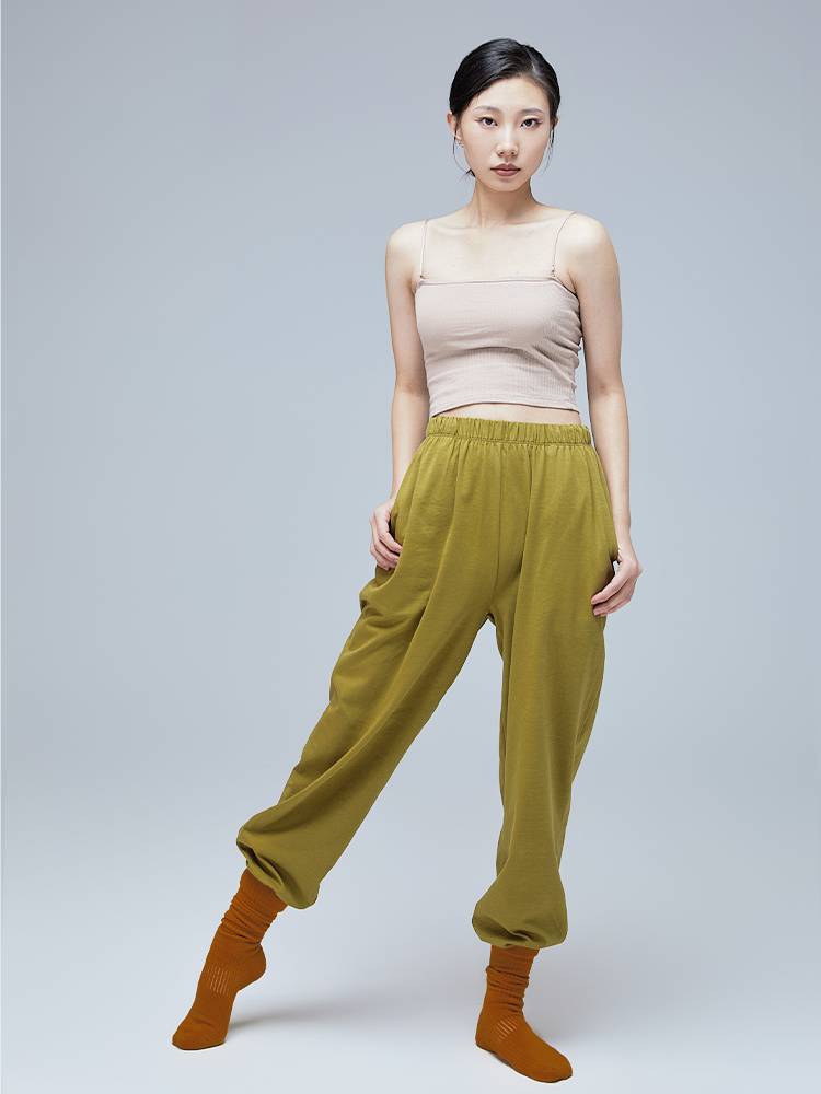 C215 Modern Dance Practice Dance Dance Pants Female Sports Dress Classical Dance Chinese Dance Radish Pants Dance Foot Pants