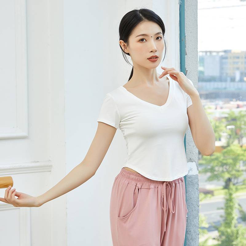Mordell's new adult tweaked short-sleeved modern Chinese dance professional, summer 2023