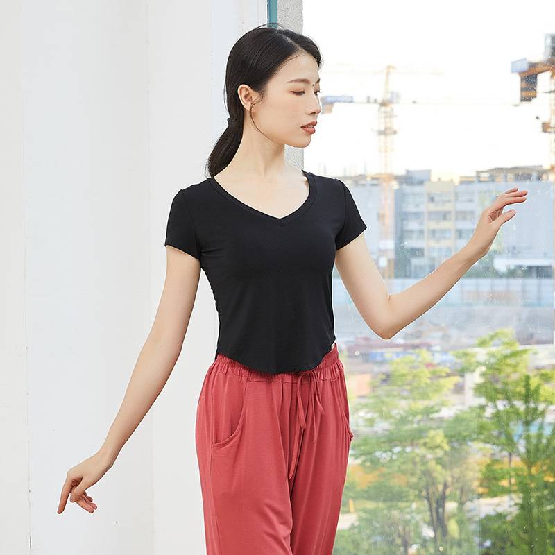 Mordell's new adult tweaked short-sleeved modern Chinese dance professional, summer 2023
