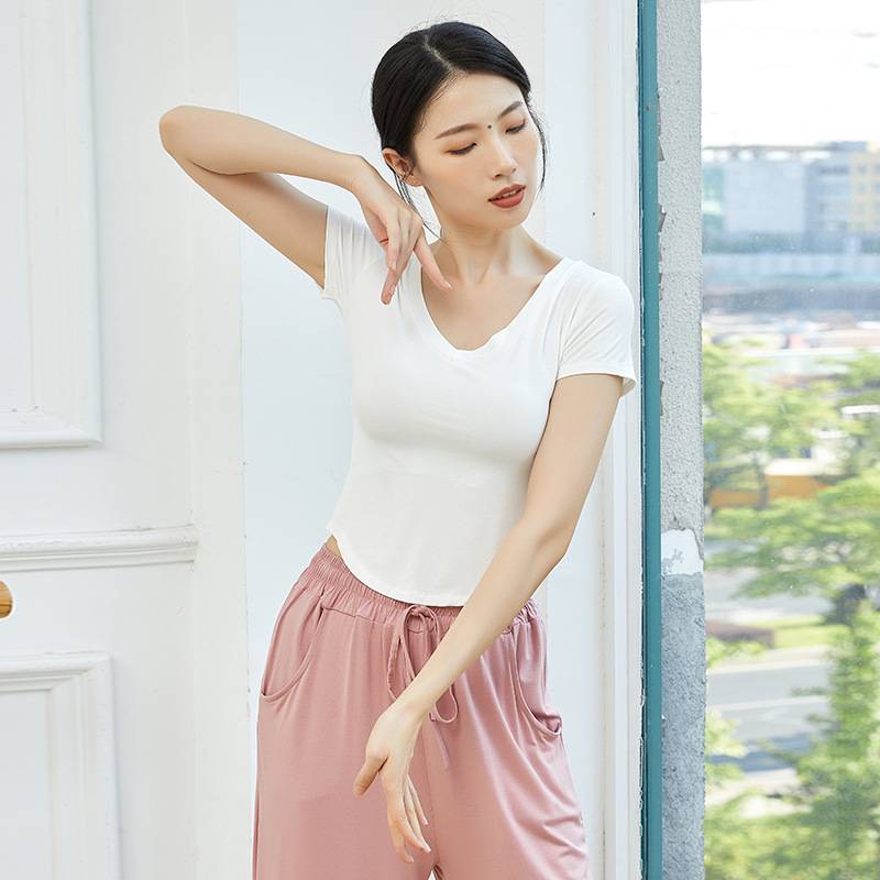 Mordell's new adult tweaked short-sleeved modern Chinese dance professional, summer 2023