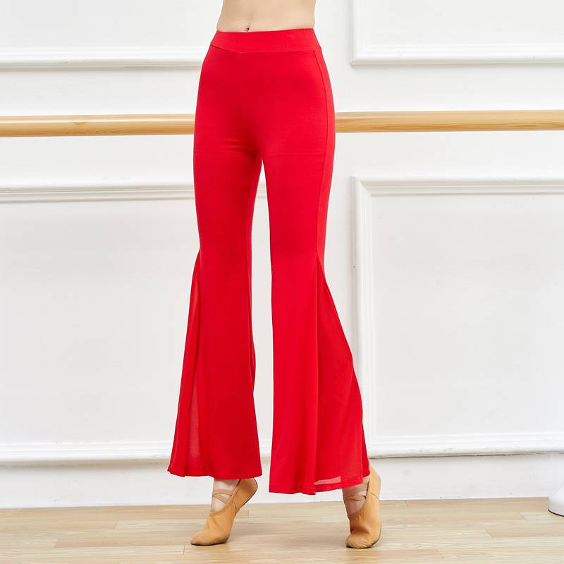 Summer Classical Dance Modern Dance Pants Adult Art Test wide -leg flared trousers Women's panties Walking show dancing