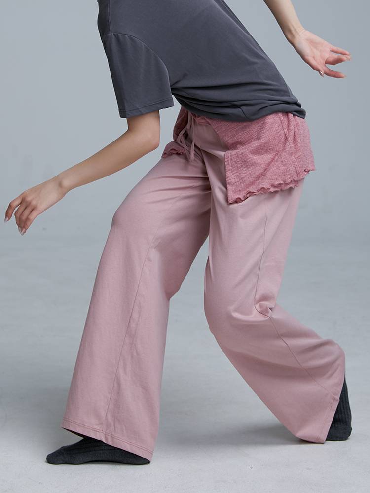Gorgeous Dance Pants Modern Dance Professional Pants Pants Loose and Comfortable Classical Dance Straight Pants Form Lesson Discipline Female Women