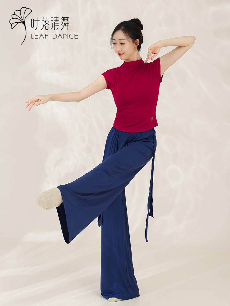 Ye Luoqing Dance Modern Dance Practice Dance Gonggong Gonggong Short -necked Female Top Dance Dance Dance Dance Classical Dance Sports Training Services
