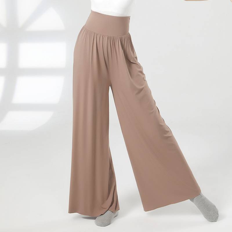 Dance Pants Female Practice Server Booth Wide Wide Pants Dance Pants Training Modern Dance Art Test Clothing Square Dance