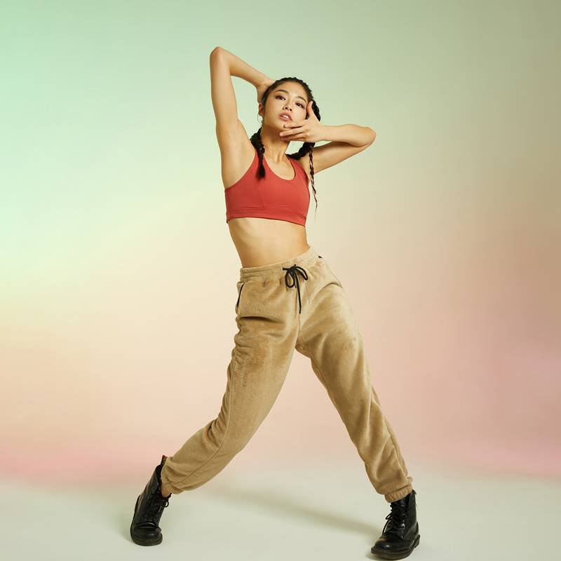 S92 Modern Dance Yoga Ballet Vests Women's Sports Corset Speed Dry Tighter Pure Color High waist Summer New Nude