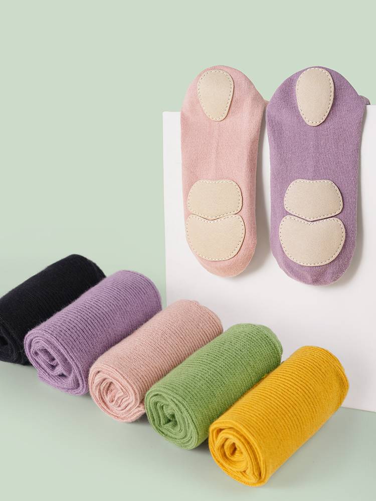 Modern dance socks, non -slip dance socks, children's ballet dance exercise socks, men and women, piles of socks, yoga socks socks